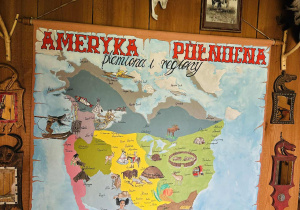 Mapa Ameryki Północnej