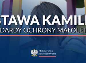 Grafika Standardów Ochrony Małoletnich ze strony rządowej.