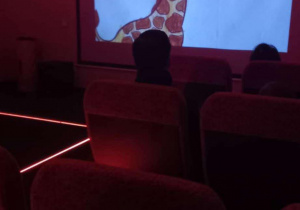 Film wykonany przez uczniów, wyświetlony w szkolnym kinie.
