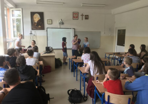 Warsztaty poświęcone folklorowi i kulturze białoruskiej w Szkole Podstawowej nr 26 w Białymstoku